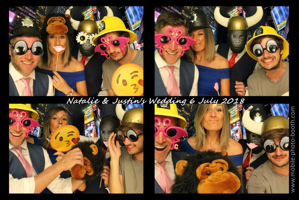 Natalie & Justin's Wedding | View more photos from the event at images.mobile-photo-booth.com/u/MobilePhotoBoothUK/Natalie-Justins-Wedding